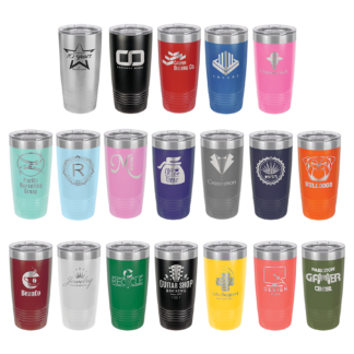 20 oz Ringneck Vacuum Insulated Tumbler with Lid - Personalized