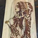 Native American cutting board