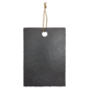 13 3/4" x 9 3/4" Rectangle Slate Cutting Board with Hanger String - CUSTOM LASER ENGRAVED - Image 2