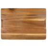 13" x 9" Acacia Wood/Slate Cutting Board - CUSTOM LASER ENGRAVED - Image 3
