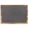 13" x 9" Acacia Wood/Slate Cutting Board - CUSTOM LASER ENGRAVED - Image 2